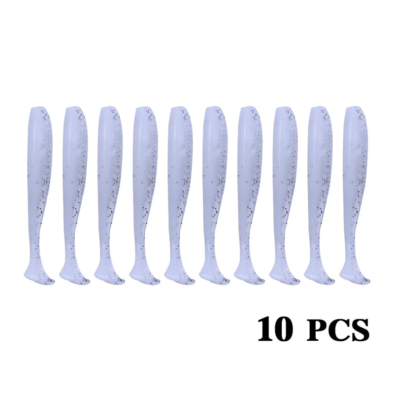 10CM Fishing Accessories Soft Lures for Bait All Artificial Feeder Silica Gel Crankbaits Tackle 2021 Surface Sea Lure With Salt