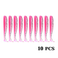 10CM Fishing Accessories Soft Lures for Bait All Artificial Feeder Silica Gel Crankbaits Tackle 2021 Surface Sea Lure With Salt