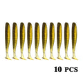 10CM Fishing Accessories Soft Lures for Bait All Artificial Feeder Silica Gel Crankbaits Tackle 2021 Surface Sea Lure With Salt