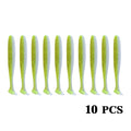 10CM Fishing Accessories Soft Lures for Bait All Artificial Feeder Silica Gel Crankbaits Tackle 2021 Surface Sea Lure With Salt