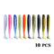 10CM Fishing Accessories Soft Lures for Bait All Artificial Feeder Silica Gel Crankbaits Tackle 2021 Surface Sea Lure With Salt
