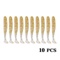 10CM Fishing Accessories Soft Lures for Bait All Artificial Feeder Silica Gel Crankbaits Tackle 2021 Surface Sea Lure With Salt