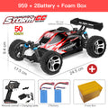 WLtoys 144001 A959 959B 2.4G Racing RC Car 70KM/H 4WD Electric High Speed Car Off-Road Drift Remote Control Toys for Children
