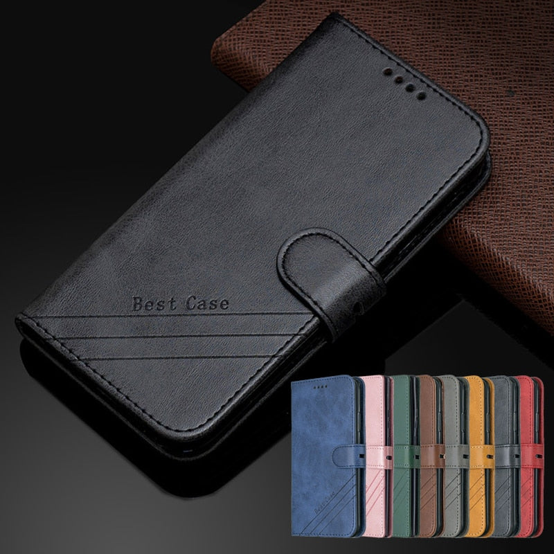 Etui on For Xiaomi Redmi 9T 9AT 9C NFC 9i Case Wallet Magnetic Leather Cover na For Redmi9 Power 9 Prime T Flip Phone Coque
