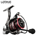 LINNHUE Fishing Reel HK1000-7000 Metal/EVA Grip 5.2:1 High Speed Spinning Reel Carp Fishing Saltwater Reel Send Gift 150m Line