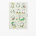 Mohamm 1Pc Pet Material Cute Kawaii Stickers Hand Account Decoration Stickers Student Supplies