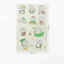 Mohamm 1Pc Pet Material Cute Kawaii Stickers Hand Account Decoration Stickers Student Supplies