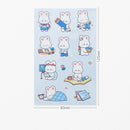 Mohamm 1Pc Pet Material Cute Kawaii Stickers Hand Account Decoration Stickers Student Supplies