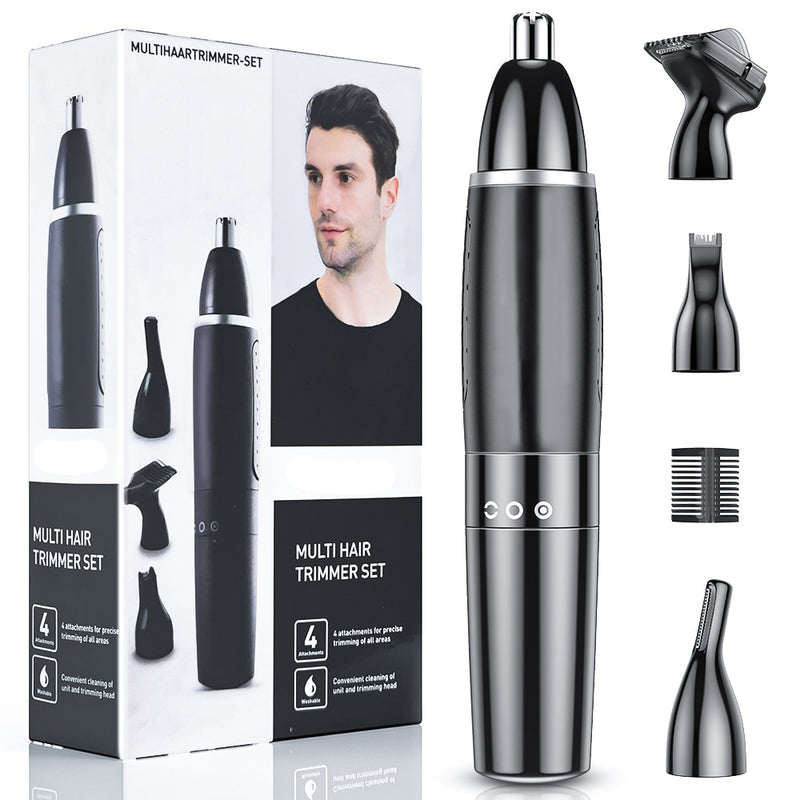 4 IN 1Nose and ear trimmer for Men hair removal nose clipper cut haircut shaver machine razor epilator Clipper nariz tondeuse