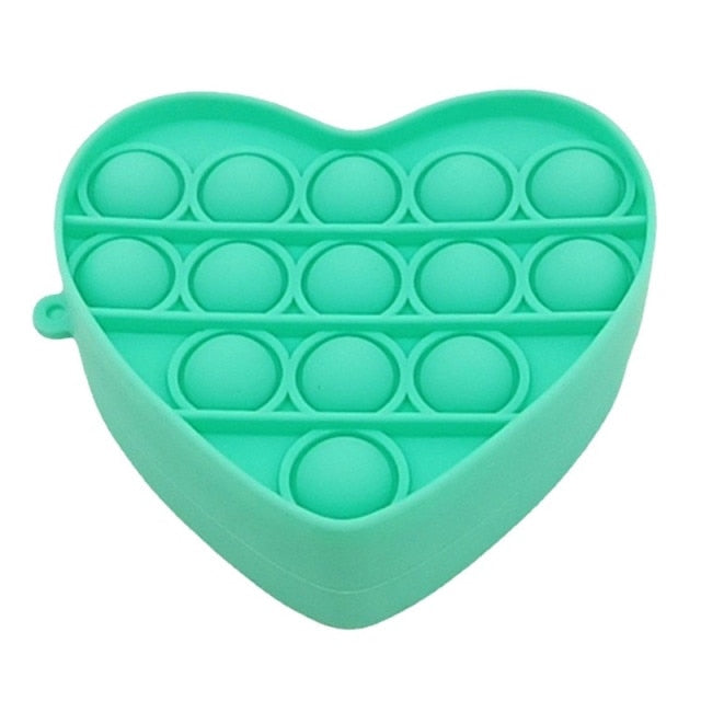 New Pop It Push Bubble Fidget Toys Pencil Case Children Stress Relief Squeeze Toy Antistress Popit Soft Squishy Kids Toys Gifts