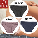 FINETOO 3PCS/Set Women Cotton Underwear Pantys Lingerie Letter Underpants Ladies 9 Solid Colors M-XXL Woman Sexy Panties Briefs