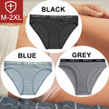 FINETOO 3PCS/Set Women Cotton Underwear Pantys Lingerie Letter Underpants Ladies 9 Solid Colors M-XXL Woman Sexy Panties Briefs