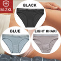 FINETOO 3PCS/Set Women Cotton Underwear Pantys Lingerie Letter Underpants Ladies 9 Solid Colors M-XXL Woman Sexy Panties Briefs