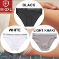FINETOO 3PCS/Set Women Cotton Underwear Pantys Lingerie Letter Underpants Ladies 9 Solid Colors M-XXL Woman Sexy Panties Briefs