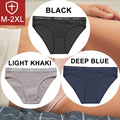 FINETOO 3PCS/Set Women Cotton Underwear Pantys Lingerie Letter Underpants Ladies 9 Solid Colors M-XXL Woman Sexy Panties Briefs