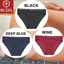 FINETOO 3PCS/Set Women Cotton Underwear Pantys Lingerie Letter Underpants Ladies 9 Solid Colors M-XXL Woman Sexy Panties Briefs