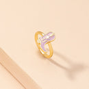 Smile Gal Ring Alien Flower Queen Rings Namel Thick Ring Size Luxury Spring Fine Lucky Jewelry Heart Clouds Rings for Women Gift