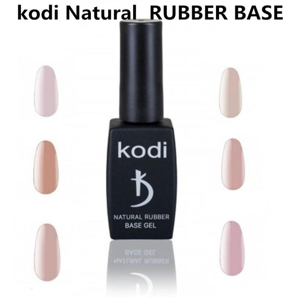 KODI Nude Color Jelly UV Gel Natural Rubber Base Nail Polish Translucent Semi Permanent Nail Art Lacquer Base Top Coat Gellak
