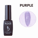 KODI Nude Color Jelly UV Gel Natural Rubber Base Nail Polish Translucent Semi Permanent Nail Art Lacquer Base Top Coat Gellak