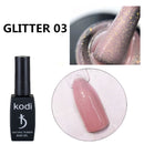 KODI Nude Color Jelly UV Gel Natural Rubber Base Nail Polish Translucent Semi Permanent Nail Art Lacquer Base Top Coat Gellak