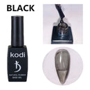 KODI Nude Color Jelly UV Gel Natural Rubber Base Nail Polish Translucent Semi Permanent Nail Art Lacquer Base Top Coat Gellak