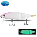 Jointed Bait 165mm 60g Shad Glider Swimbait Fishing Lures Hard Body Floating Jointed Bass Pike Fishing Bait Tackle