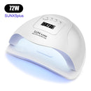 SUNX5 Max 90/72/36W LED Lamp Nail Dryer 45/36/18 LEDs UV Ice Lamp For Drying Gel Polish Timer Auto Sensor Manicure Tools