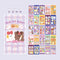 Cute Cartoon Animals Coil Sticker Book Creative Hand Account Decoration Collage DIY Material Stickers Scrapbooking