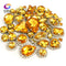 22 colors 50pcs/pack Mix size high grade Crystal buckle+claw rhinestone,Silver base galss sew on stones diy/Clothing accessories