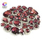 22 colors 50pcs/pack Mix size high grade Crystal buckle+claw rhinestone,Silver base galss sew on stones diy/Clothing accessories