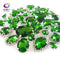 22 colors 50pcs/pack Mix size high grade Crystal buckle+claw rhinestone,Silver base galss sew on stones diy/Clothing accessories