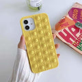 3D Push Rainbow Bubble Playgame Case For iphone 12mini 11 pro max Soft Cute for iphone Xr XS X 8 7 6 plus SE20 Fidget Toys