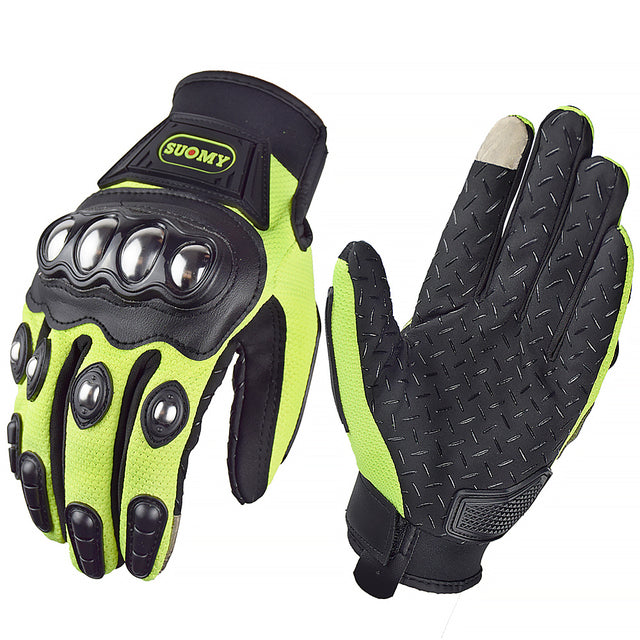 Suomy Motorcycle gloves Summer Breathable Racing Luva Motoqueiro Guantes Motocicleta Luvas de Cycling ATV Rider Protector gloves