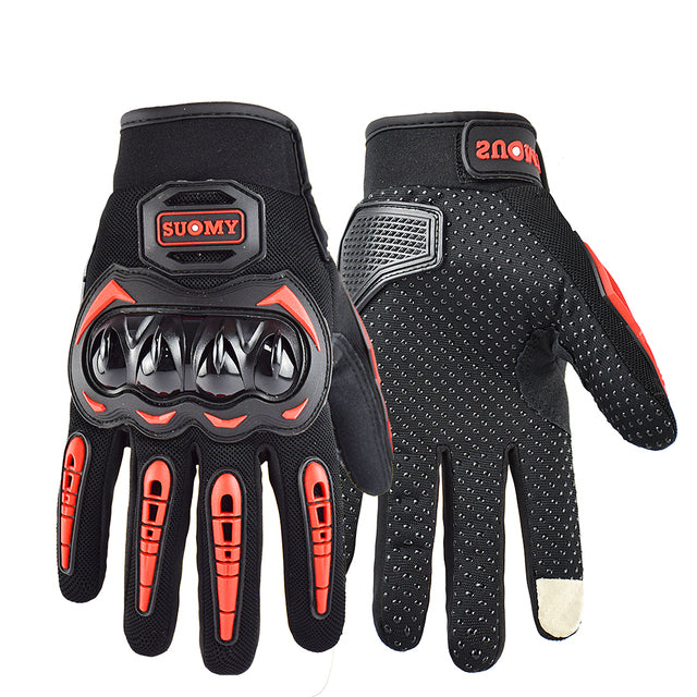 Suomy Motorcycle gloves Summer Breathable Racing Luva Motoqueiro Guantes Motocicleta Luvas de Cycling ATV Rider Protector gloves