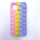 Redmi Note 9 Pro 9S 7 8 Pro Push Pop Bubble Fidget Toy Case Soft Cover for Redmi 9 9T 9C 9A Mi Poco X3 M3 Sensory Stress Reliver