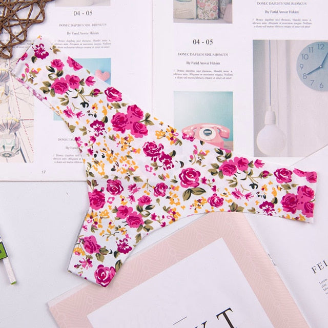 Hot Silk Sexy Women Thongs g string Seamless Panties Female Underwear Tanga Panties Low-Rise Lingerie Panty Intimates 1pcs ac125