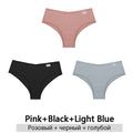 FINETOO 3Pcs/Set Cotton Panties for Women Plus Size Underpants Ladies Cotton Bikini Panties Girl Underwear Female Lingerie M-3XL