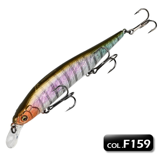 MEREDITH ITO SHINER-115SP Tungsten Weight System Top Fishing Lures Minnow Wobbler Quality Fishing Tackle Hooks For Fishing