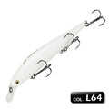 MEREDITH ITO SHINER-115SP Tungsten Weight System Top Fishing Lures Minnow Wobbler Quality Fishing Tackle Hooks For Fishing