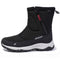 2021 Winter New Thick Couple Snow Boots Plus Velvet Warm Side Zipper Outdoor Casual Short Boots Cold Resistance Men Cotton Shoes