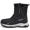 2021 Winter New Thick Couple Snow Boots Plus Velvet Warm Side Zipper Outdoor Casual Short Boots Cold Resistance Men Cotton Shoes