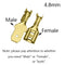100Pcs 2.8mm 4.8mm 6.3mm Plug Spring Female Male Spade Cold Crimp Terminals Connector Car Speaker Electrical Wire Connectors Set