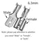 100Pcs 2.8mm 4.8mm 6.3mm Plug Spring Female Male Spade Cold Crimp Terminals Connector Car Speaker Electrical Wire Connectors Set