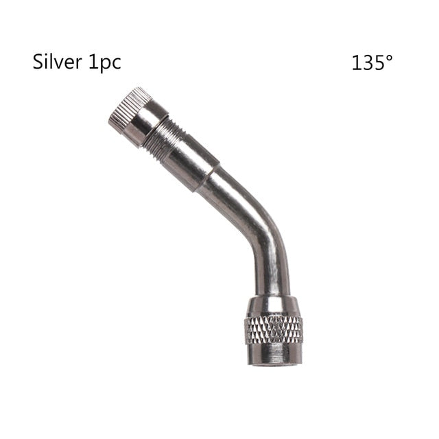 1Pc 45/90/135 Degree Air Tyre Valves For Truck Motorcycle Cycling Accessories Adapter Car Valve Extension Stem Brass High qualit