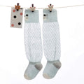 Balleenshiny Baby Girl Socks Toddler Baby Bow Cotton Mesh Breathable Socks Newborn Infant Non-slip Baby Girls Socks 0-3 years