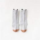 Balleenshiny Baby Girl Socks Toddler Baby Bow Cotton Mesh Breathable Socks Newborn Infant Non-slip Baby Girls Socks 0-3 years