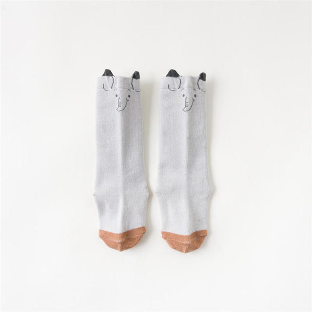 Balleenshiny Baby Girl Socks Toddler Baby Bow Cotton Mesh Breathable Socks Newborn Infant Non-slip Baby Girls Socks 0-3 years