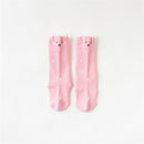 Balleenshiny Baby Girl Socks Toddler Baby Bow Cotton Mesh Breathable Socks Newborn Infant Non-slip Baby Girls Socks 0-3 years