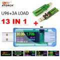 13 in 1 USB Tester DC Digital Voltmeter Amperimetro Voltage Current Meter Ammeter Detector Power Bank Charger Indicator