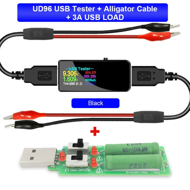 13 in 1 USB Tester DC Digital Voltmeter Amperimetro Voltage Current Meter Ammeter Detector Power Bank Charger Indicator